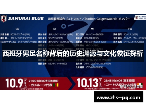 西班牙男足名称背后的历史渊源与文化象征探析